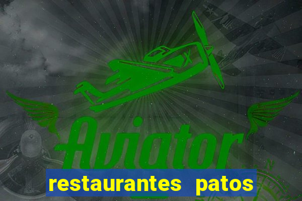 restaurantes patos de minas